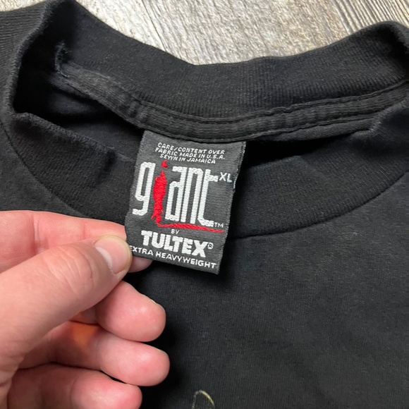 Vintage Batman Forever Shirt Size XL Black 90's Giant DC Movie 1995 Tee KC - Picture 4 of 5